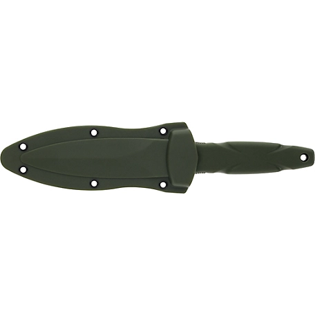 S&W 3.38 in. HRT Boot Knife, OD Green, 1189664