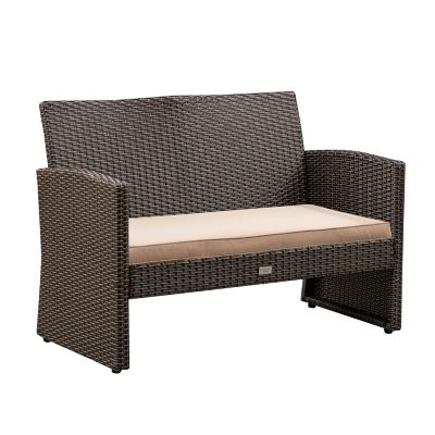 Image showing  5 pc. Ashville Wicker Patio Set