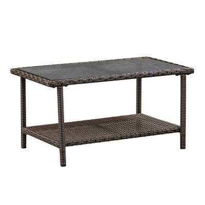 Image showing  5 pc. Ashville Wicker Patio Set