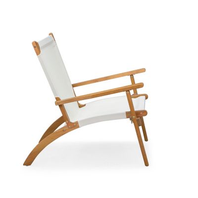 Image showing  Walker Outdoor Wooden Folding Lounge Chair