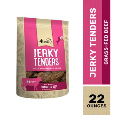 4health Beef Flavor Jerky Tenders Dog Treats, 22 oz.