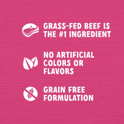 Image showing  Jerky Tenders Grass Fed Beef Recipe Dog Treats, 22 oz.