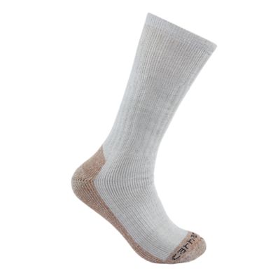 Carhartt Men's Midweight Steel Toe Boot Socks, 2-Pairs