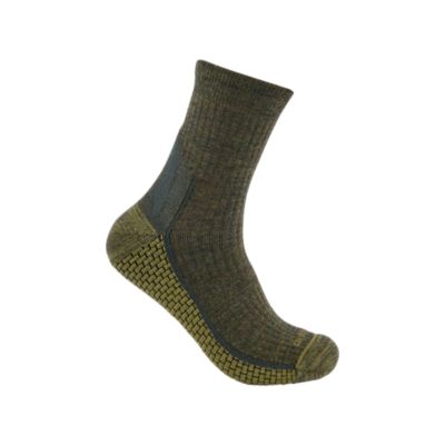 Carhartt Force Grid Midweight Synthetic-Merino Wool Blend Short Crew Sock, SS9260MCBNHTR-L My favorite socks