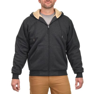 Ridgecut Men's Insulated Sherpa-Lined Full-Zip Jacket