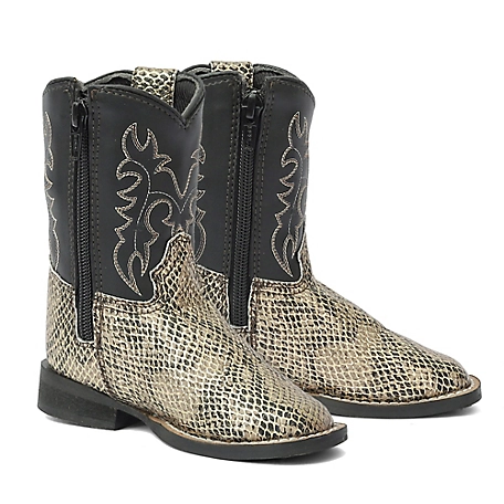 TuffRider Unisex Toddler Snake in My Boot Western Boots