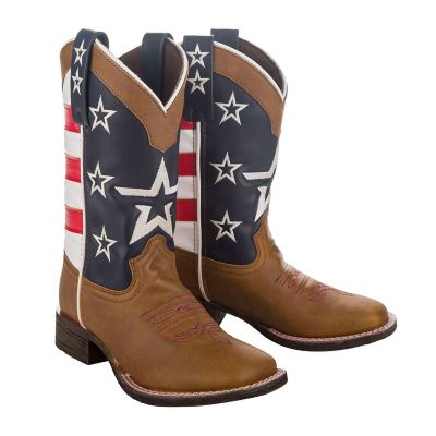 TuffRider Unisex Kids' American Cowboy Western Boots, 1-Pair