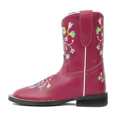 Image showing 3 th TuffRider Toddler Girls' Floral Cowgirl Western Boots