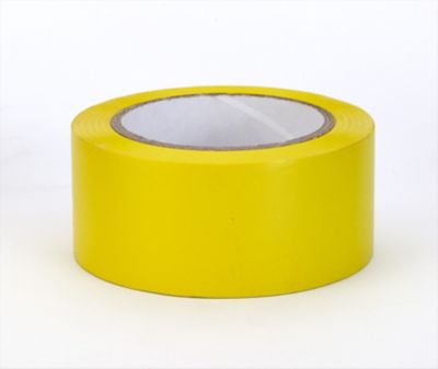Mutual Industries 2 in. x 36 yd. Vinyl Aisle-Marking Tape, Yellow, 24-Pack