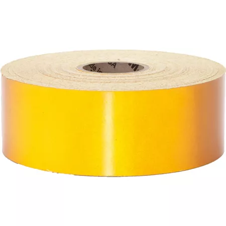 Mutual Industries 2 in x 50 yards Pressure-sensitive retro-reflective tape yellow Reflective Tape