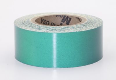 Mutual Industries 4 in. x 10 yd. Retro Reflective Pressure Sensitive Tape, Green