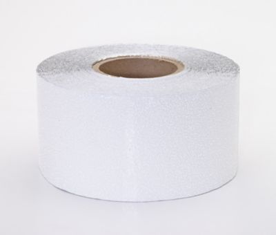 Mutual Industries 4 in. x 10 yd. Retro Reflective Pressure Sensitive Tape, White