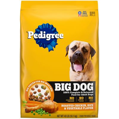 Pedigree Complete Nutrition Large Breed Dry Dog Food Roasted Chicken, Rice and Vegetable Flavor Dog Kibble