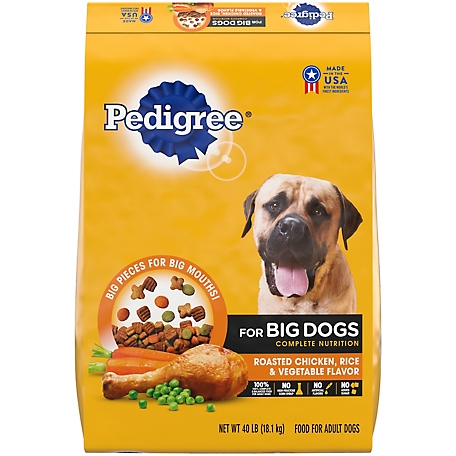 Pedigree Complete Nutrition Large Breed Dry Dog Food Roasted Chicken, Rice and Vegetable Flavor Dog Kibble