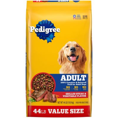 Pedigree Complete Nutrition Adult Grilled Steak and Vegetable Flavor Dry Dog Food