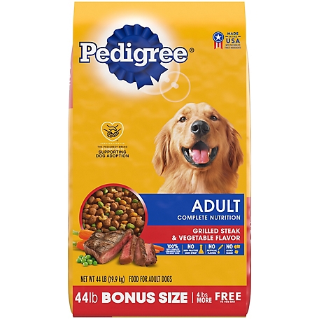 Pedigree Complete Nutrition Adult Grilled Steak and Vegetable Flavor Dry Dog Food