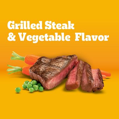 Image showing  Complete Nutrition Adult Grilled Steak and Vegetable Flavor Dry Dog Food