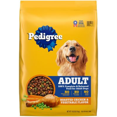 Pedigree Complete Nutrition Adult Roasted Chicken, Rice and Vegetable Flavor Dry Dog Food