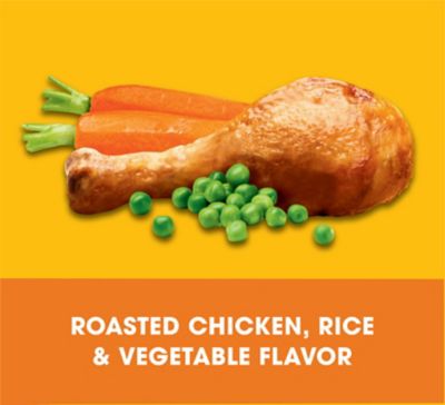 Image showing  Adult Complete Nutrition Roasted Chicken and Vegetable Recipe Dry Dog Food