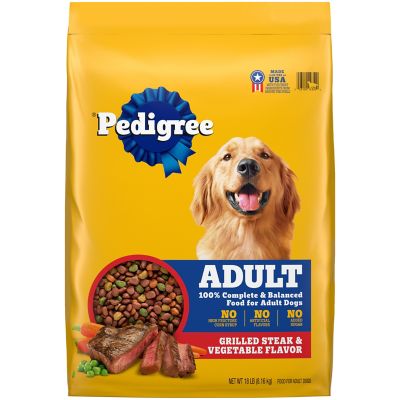 Pedigree Complete Nutrition Adult Grilled Steak and Vegetable Flavor Dry Dog Food