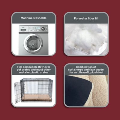 Image showing  Reversible Double-Sided Dog Crate Mat