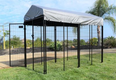 Image showing  6 ft. x 8 ft. x 4 ft. Welded Wire Tucson Dog Kennel