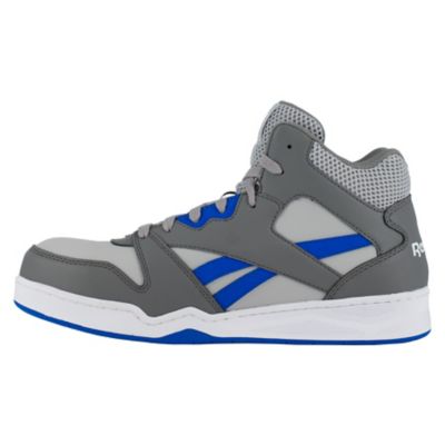 Image showing 3 th Reebok Men's BB4500 Work Shoes, Gray/Blue