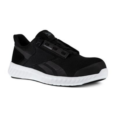 Reebok Men's Sublite Legend Work Shoes, Black/White