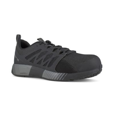 Image showing  Fusion Flexweave Work Shoes, Black/Gray