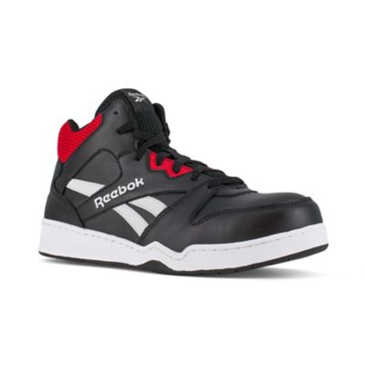 Reebok Men's BB4500 Work Shoes, Black/Red