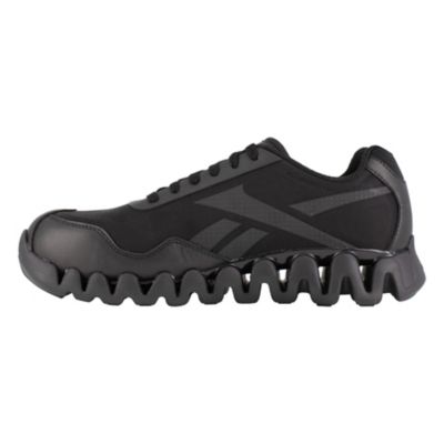 Image showing 3 th Reebok Men's Composite Toe Zig Pulse Work Shoes, Black