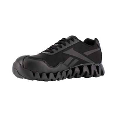 Image showing 2 th Reebok Men's Composite Toe Zig Pulse Work Shoes, Black