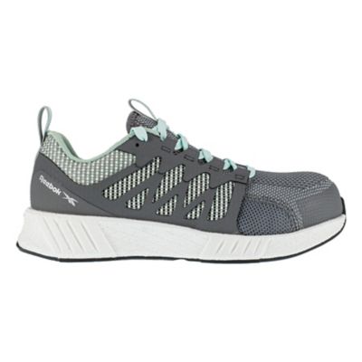 Image showing  Women's Fusion Flexweave Work Shoes, Gray/Mint