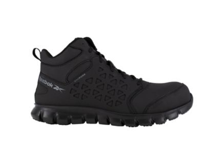 Reebok Men's Sublite Cushion Work Shoes, Black