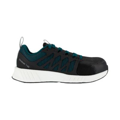 Image showing  Women's Fusion Flexweave Work Shoes, Teal/Black