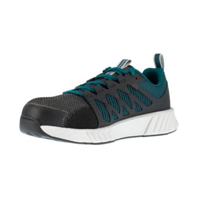 Image showing  Women's Fusion Flexweave Work Shoes, Teal/Black