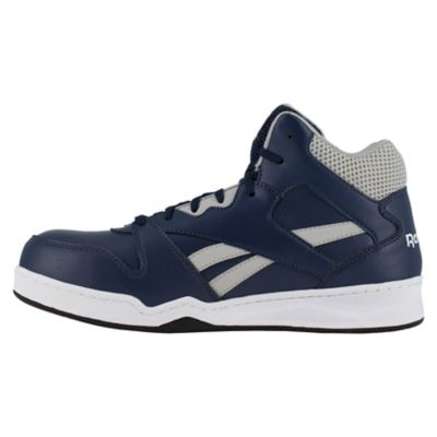 Image showing 3 th Reebok BB4500 Work Shoes, Navy/Gray