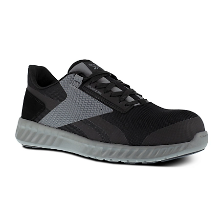 Reebok Men's Sublite Legend Work Shoes, Black/Gray