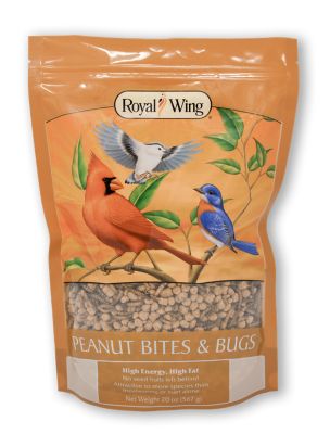 Royal Wing Peanut Bites and Bugs Bird Food, 20 oz.