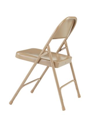 Image showing  50 Series All-Steel Folding Chairs, 480 lb. Capacity, 4-Pack