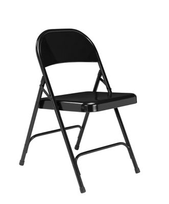 Image showing  50 Series All-Steel Folding Chairs, 480 lb. Capacity, 4-Pack