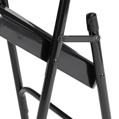Image showing 5 th National Public Seating 50 Series All-Steel Folding Chairs, 480 lb. Capacity, 4-Pack