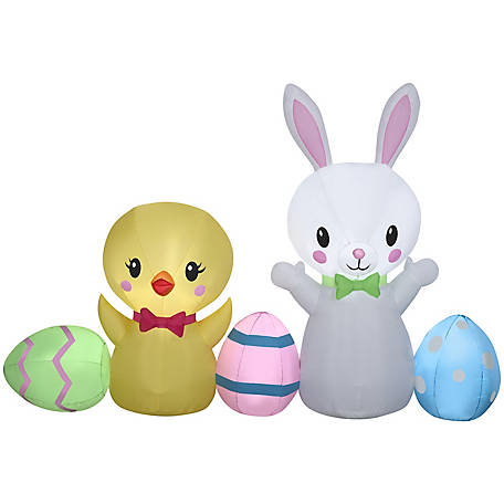 Gemmy Airblown Easter Collection Scene Inflatable