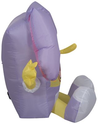 Image showing  31.89 in. SpongeBob in Easter Outfit Outdoor Inflatable Easter Decoration