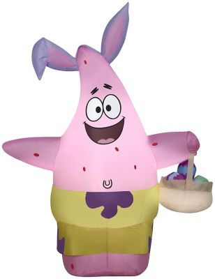Gemmy Airblown Patrick in Easter Outfit Inflatable, Small