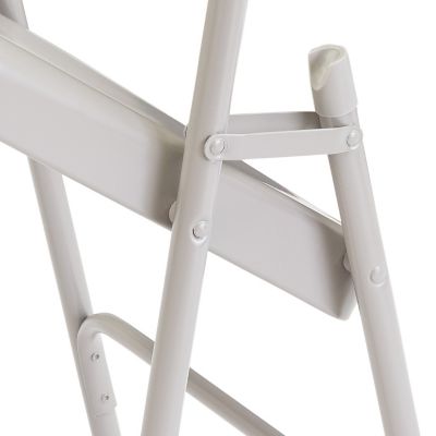 Image showing  200 Series Premium All-Steel Double Hinge Folding Chairs, 4 pk.