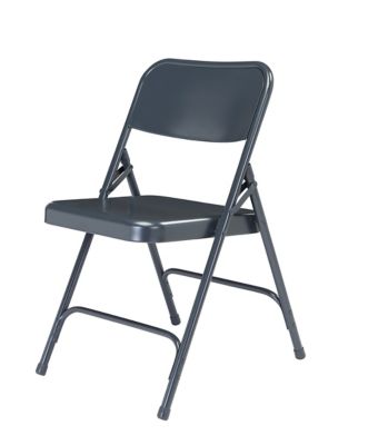 Image showing  200 Series Premium All-Steel Double Hinge Folding Chairs, 4 pk.