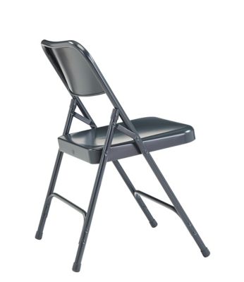 Image showing  200 Series Premium All-Steel Double Hinge Folding Chairs, 4 pk.