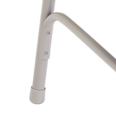 Image showing 6 th National Public Seating 300 Series Deluxe All-Steel Triple Brace Double Hinge Folding Chairs, 480 lb. Capacity, 4-Pack