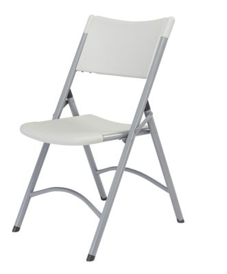 Image showing  600 Series Heavy-Duty Plastic Folding Chairs, 300 lb. Capacity, 4-Pack